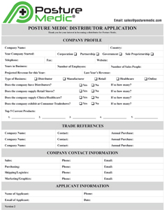 Distributor Application